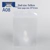 Large Transparent PVC ID Badge Holder with Lanyard for Work, Guest, Exhibition, and Conference