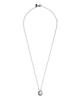 Wave Double Ring Surgical Stainless Direct Silver [Lion Heart] Necklace, Steel, Men's, Sale,