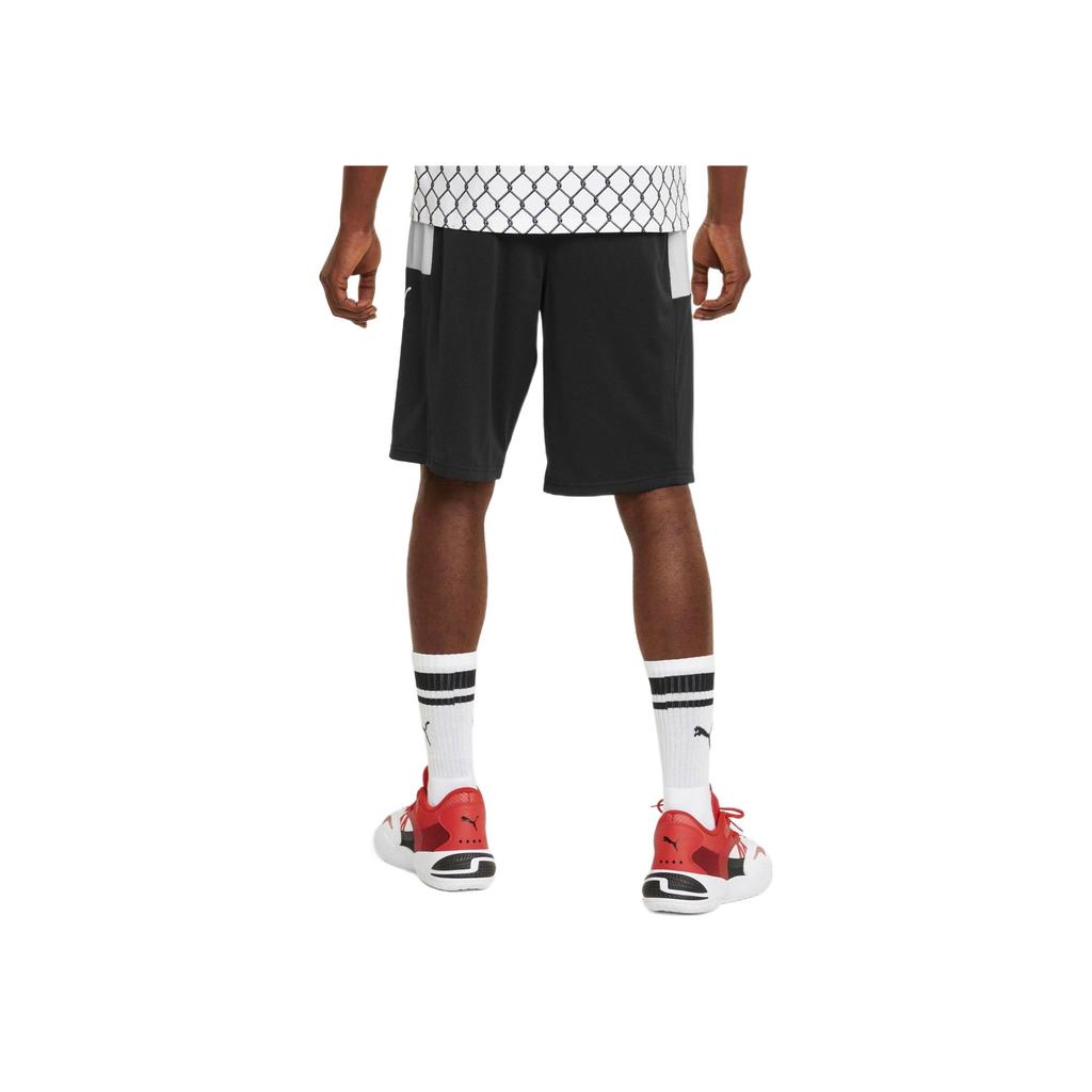 Puma Give N Letter Print Color Block Casual Comfortable Basketball Shorts Men shorts Black 848944-01