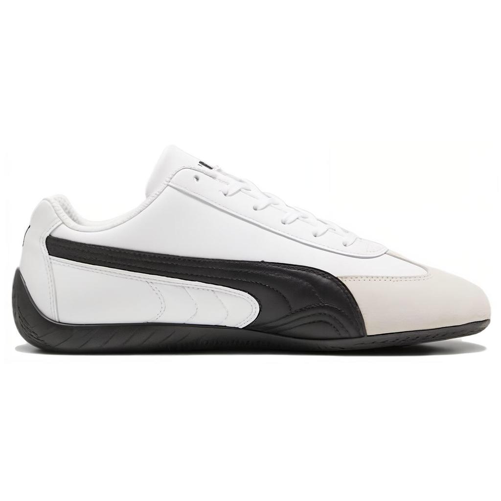 Puma Speedcat Shield White Black Vapor Grey Unisex Sneakers 397116-01