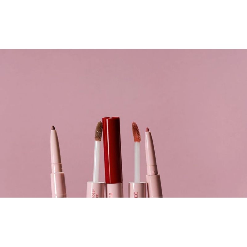 JOOCYEE - Plump & Glossy Dual Lip Combo - 3 Colors