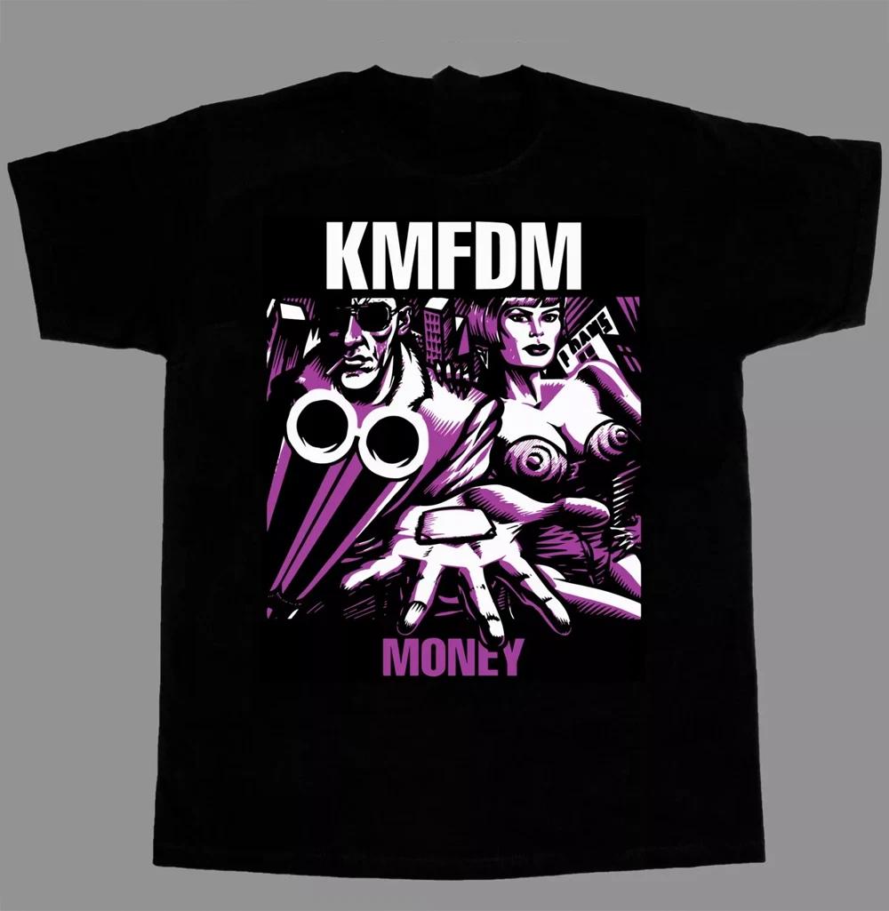 KMFDM Money NEW BLACK T-SHIRT Black Men And Women All Size S-5XL EG1063 XS