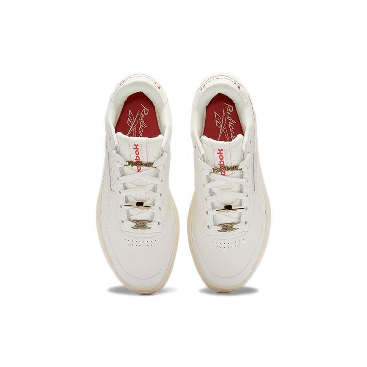 Reebok Club C Double Geo Chalk Alabaster Dámské tenisky Bílé Soft-Ecru GX8765