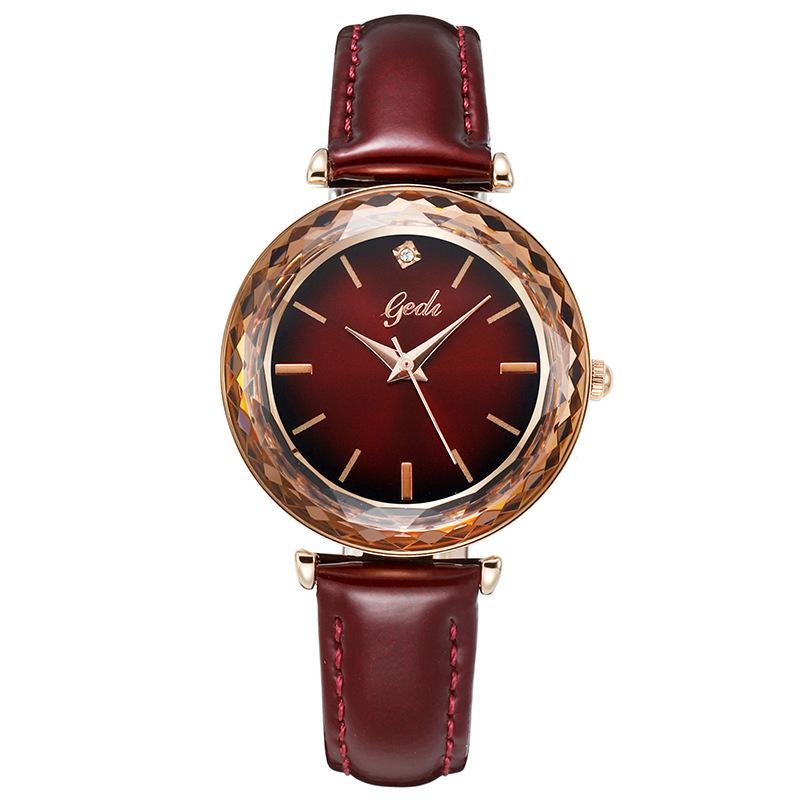 With Belt Ladies Watch Trend Casual Student Waterproof Quartz Watch