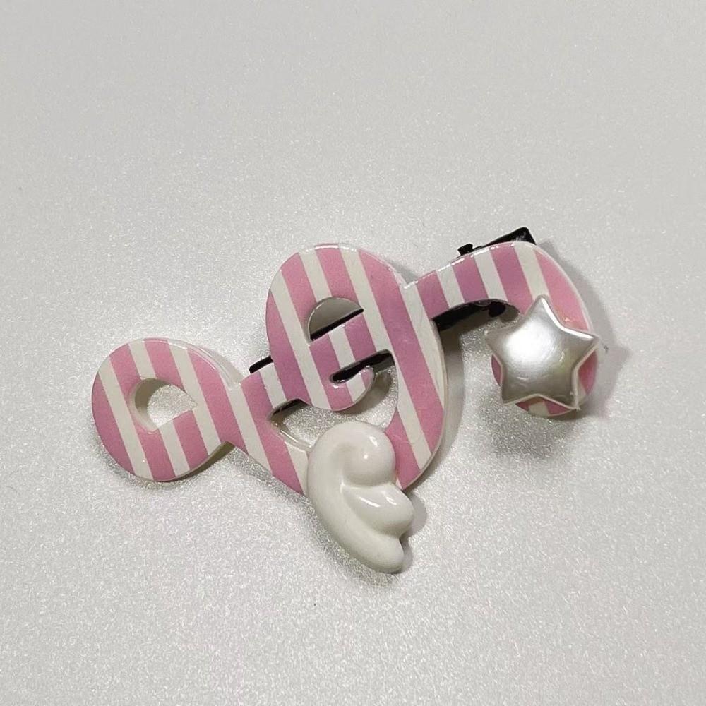 Anti Slip Music Note Hairpin Polka Dot Side Hair Clip Musical Note Hair Clip Creative Gift