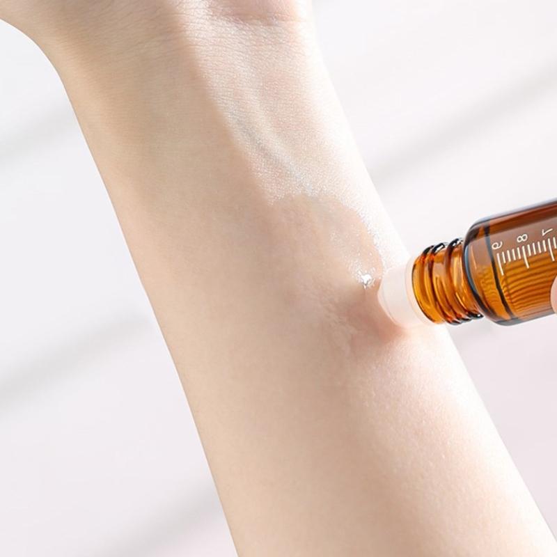Essential Oil Roller Bottles 10ml Dropper Bottles Amber Glass Roller Bottles with Caps for Travel Glass Roll on Bottles