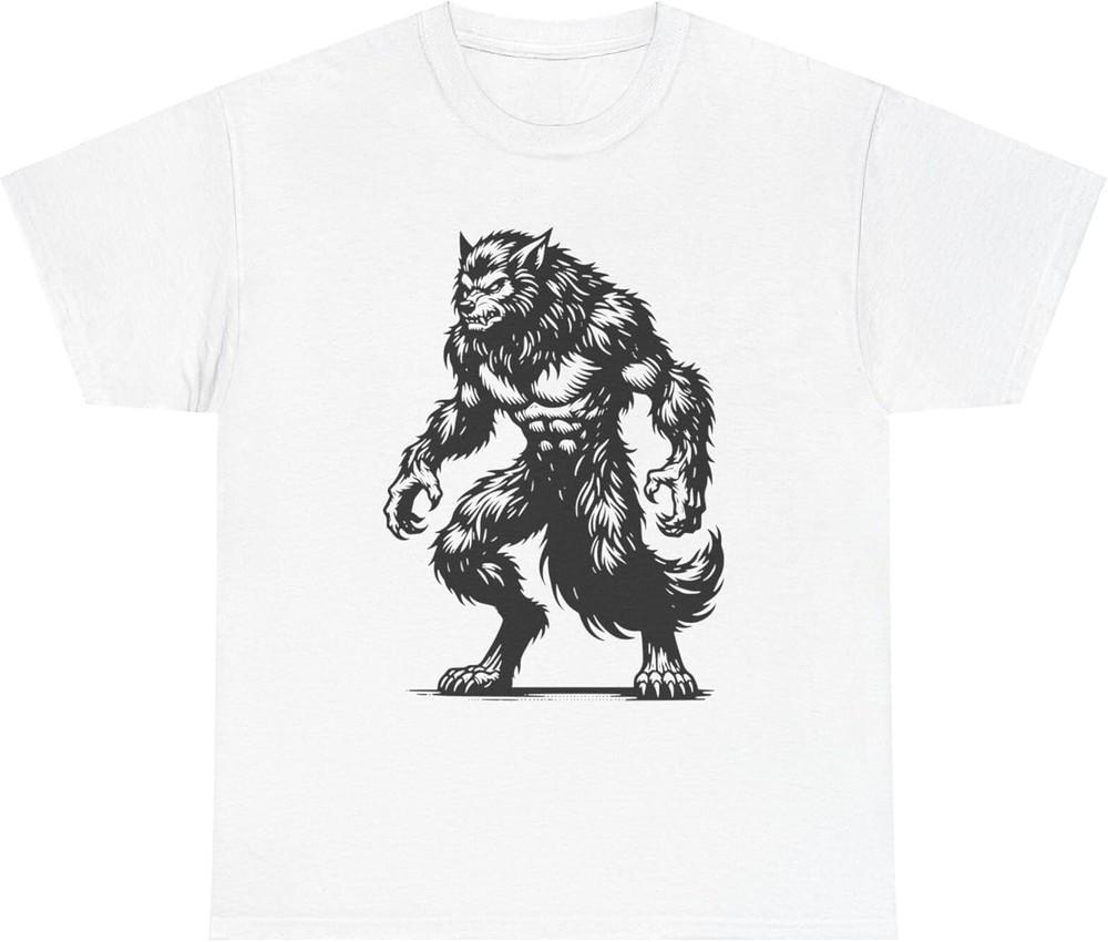 NEW LIMITED Werewolf Drawing cool scary monster halloween T-Shirt Size S-5XL Unisex T-Shirt