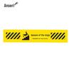 Ansell Caution Step Warning Floor Sticker
