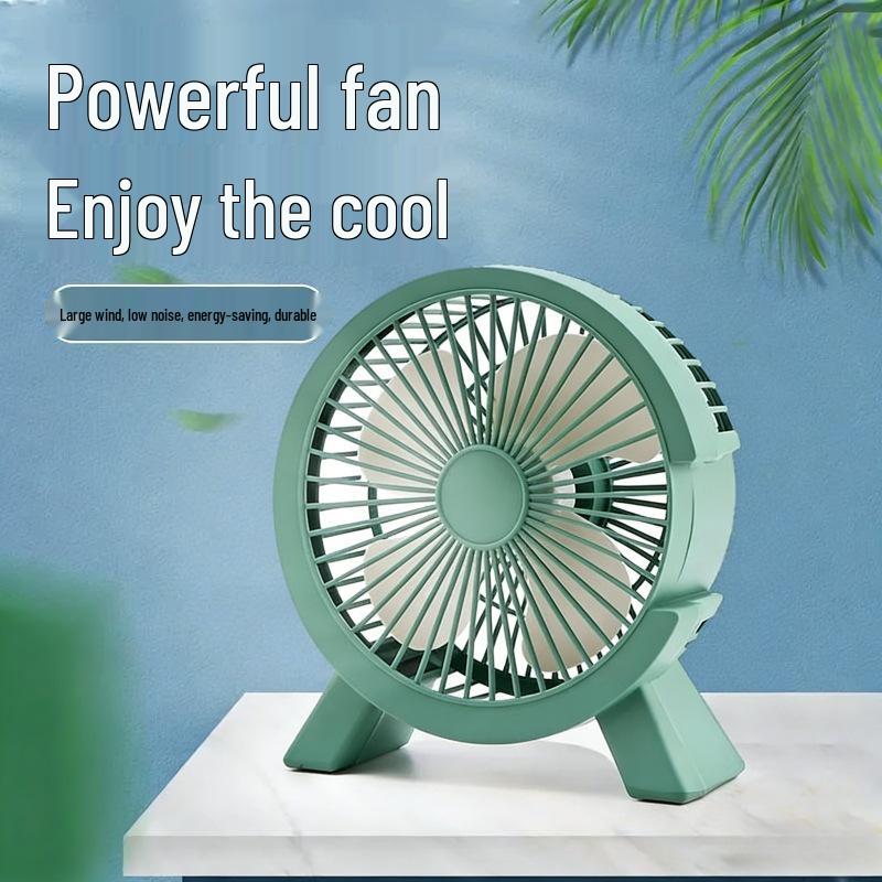 

Gentle Breeze Quiet Sound: USB-Powered Silent Office Desktop Fan XC3 Ivory White