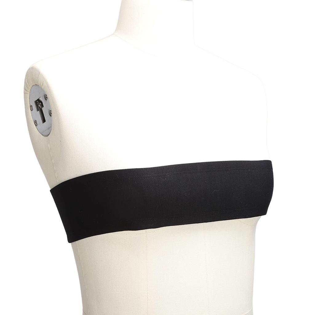 Implant Stabilizer Band Black Adjustable Elastic Soft Skin Friendly Breathable Breast Support Band for Women