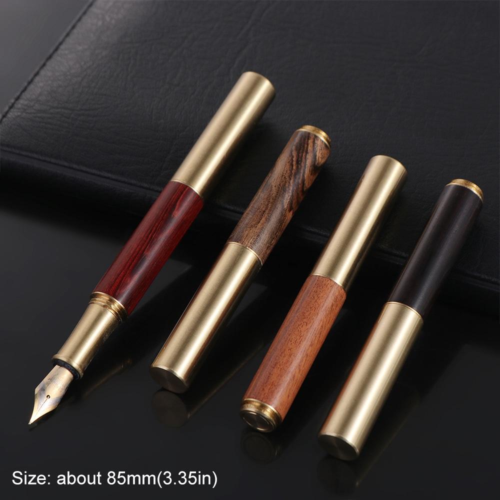 High-end Calligraphy Fountain Pen Sandalwood Business Signature Pen  School