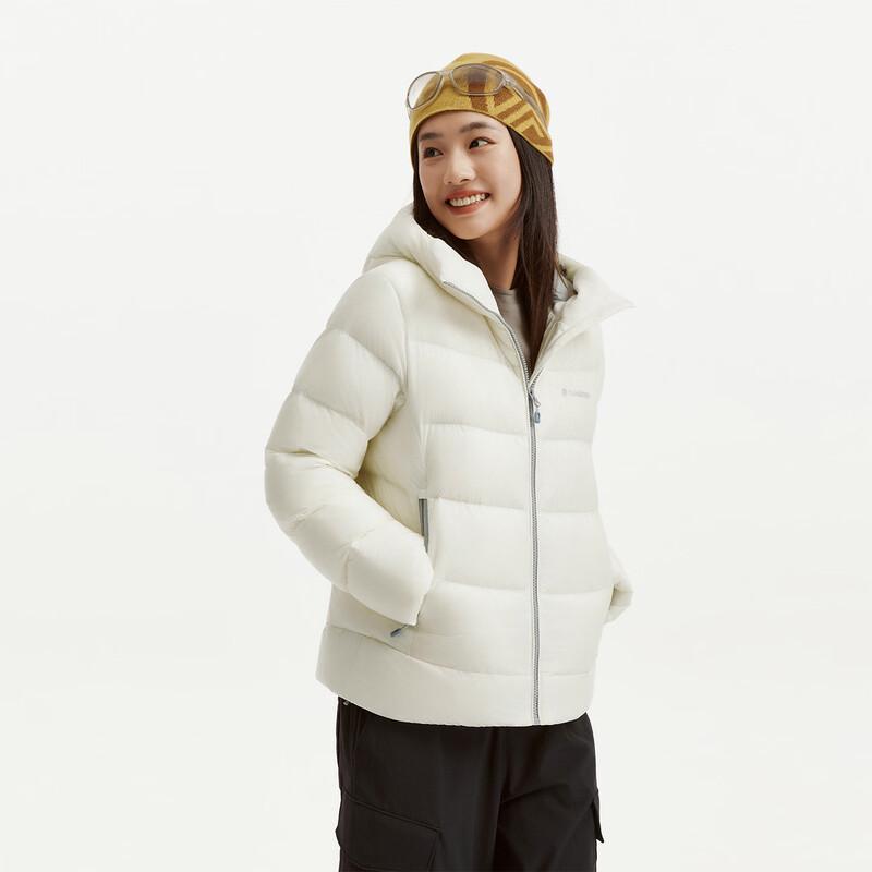 Tanboer Women's Hooded Short Down Jacket