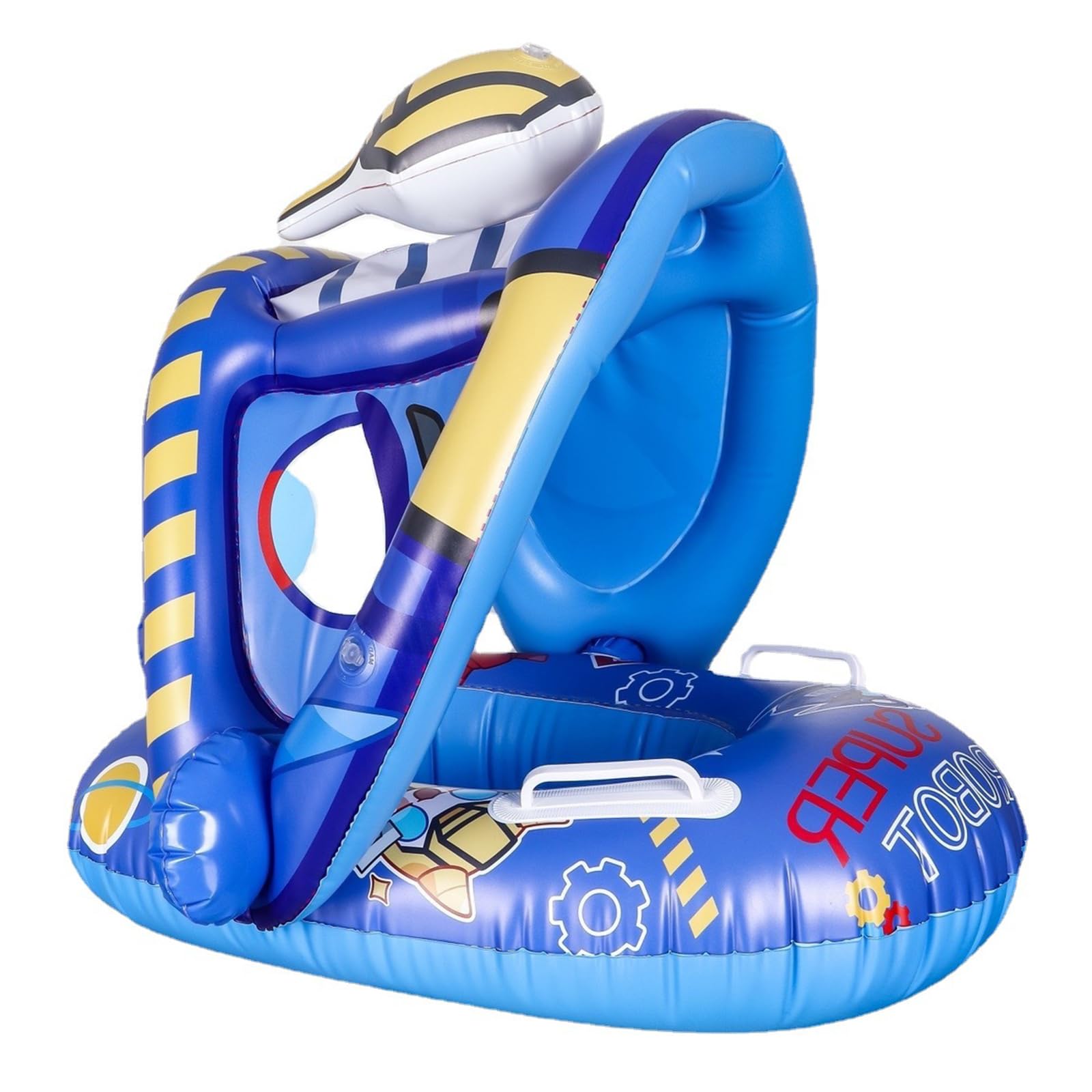 

Детские надувные круги для милых плаваний, надувные круги на годы, надувной круг с крышей, для детей 1-6 лет, дети, младенцы, ручки, надувные круги, бассейн, пляж, игра, принадлежности, синий