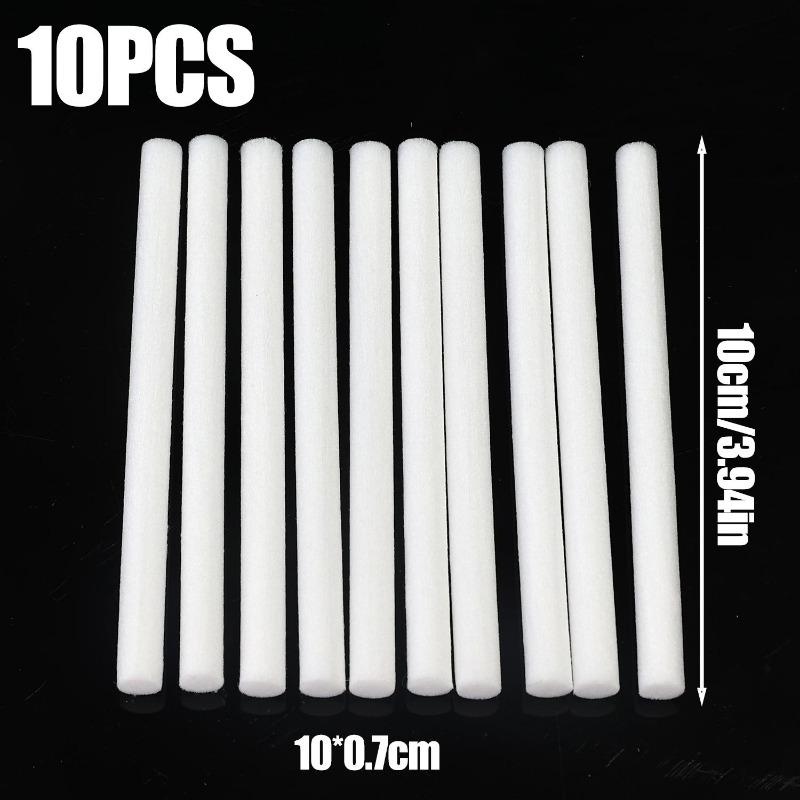 200/10Pcs Cotton Sponge Stick for Humidifier Filter Replacement Travel Mini Humidifier Filters Sticks Aroma Diffuser Keeps Clean