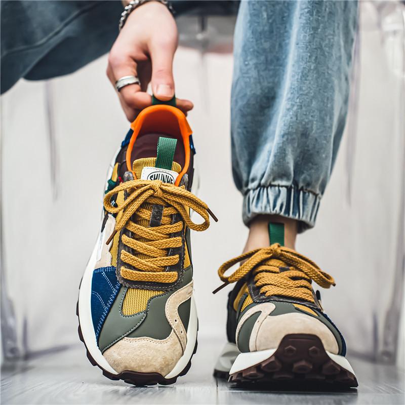 Four Seasons Fashion Sneakers Men Casual Shoes Comfortable Low-Cut Men's Designer Shoes Platform Sneakers Man Zapatillas Hombre