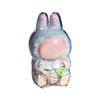 Clear Bag Keychain For 15cm 18cm Plush Doll,Hanging Display Case,Protective Case,Plastic PVC Storage Box