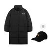 Graphic Long Down Jacket 'Black' Men's AYMS319-2