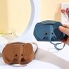 PU Leather Baby Elephant Coin Purse Women's Bag Pendant Creative Card Holder Storage Lipstick Envelope Zipper Money Bag