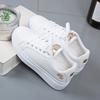 Spring and Summer New Women's Shoes Leather Ventilated Sports Style Casual Shoes Board Shoes Small White Shoes INS Low Top