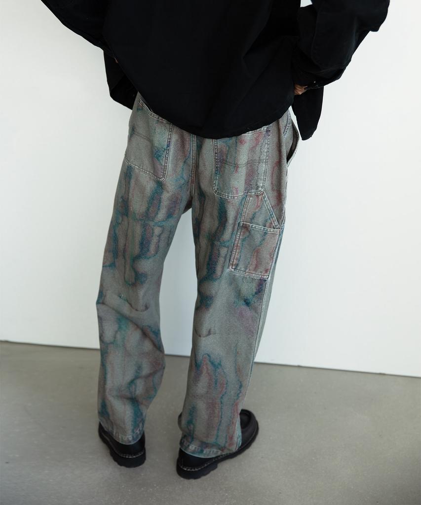 THISISNEVERTHAT Blurred Flow Pant Olive