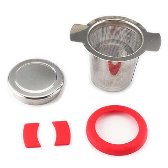 Sturdy Tea Strainers Solid Stainless Steel Fine Mesh Design Tea Infuser Home