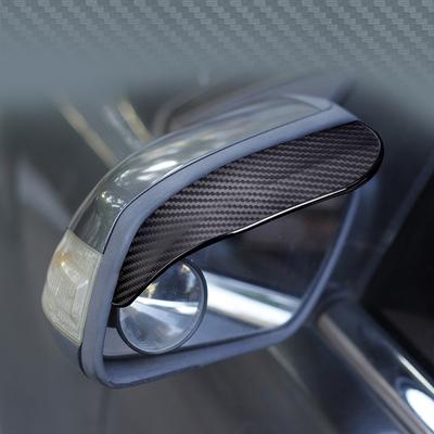 2 pezzi specchietto retrovisore universale per auto pioggia sopracciglio protezione neve visiera parasole protezione ombra