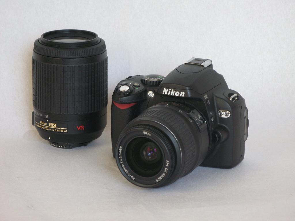 Nikon Digitální zrcadlovka D40X Double Zoom Kit D40XWZ