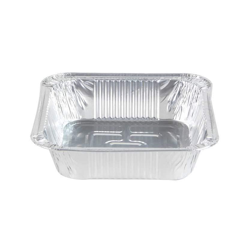 Thickened Square Aluminum Foil Baking Pan for Air Fryers and Ovens