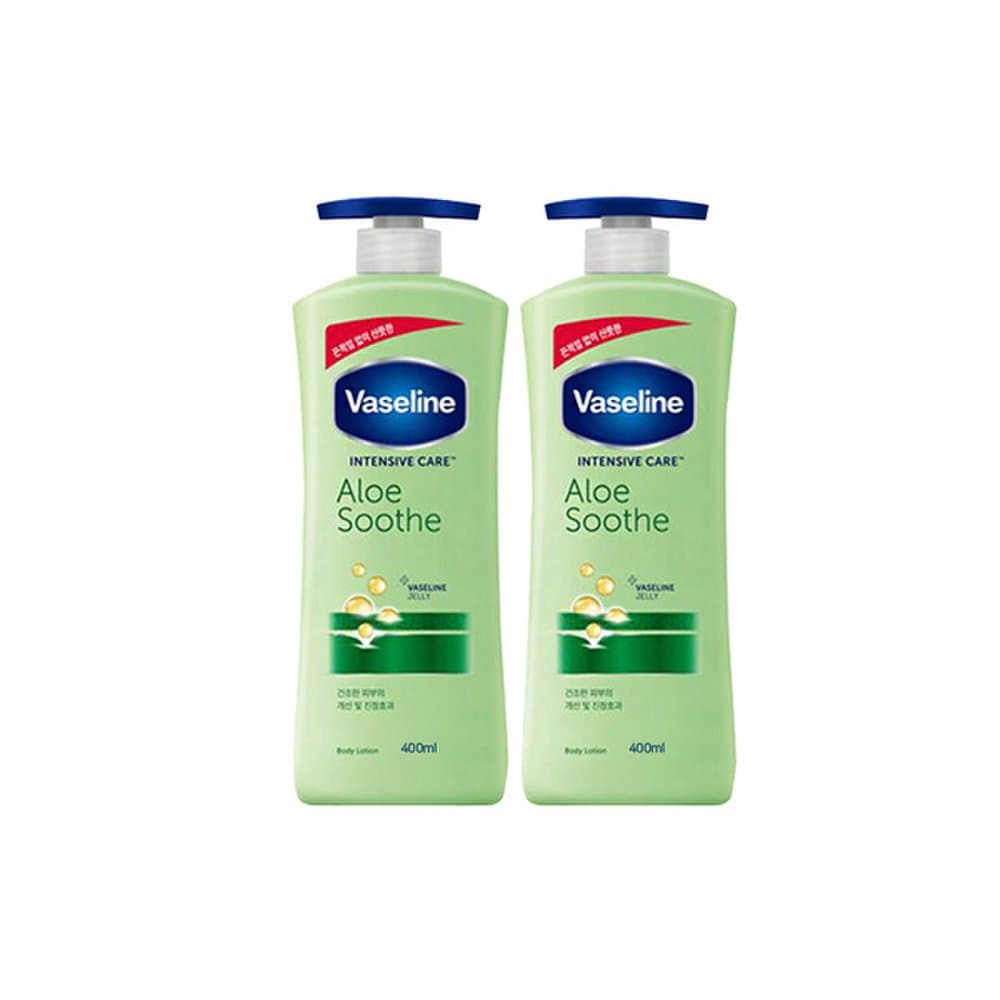 

Лосьон для тела Vaseline Intensive Care Aloe Soothing 400 мл x 2