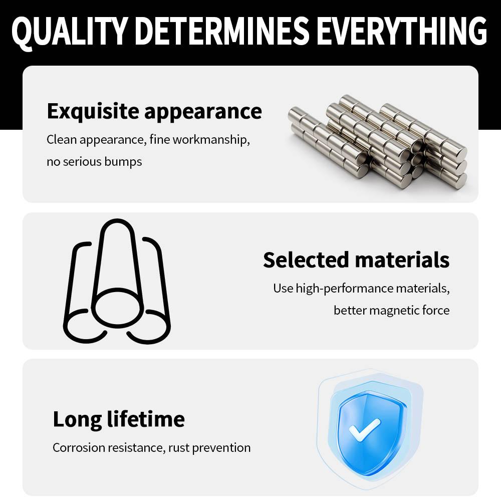 8x10mm Powerful Neodymium Magnet N35 NdfeB Permanent Magnetic imanes Round Super Strong Fridge Magnets DIY