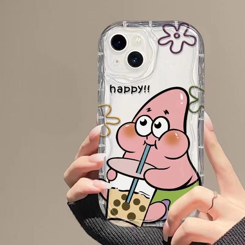 SpongeBob SquarePants iPhone15/14 mobile phone case Apple 12/11promax cartoon xs/xr soft 6/7/8 plus