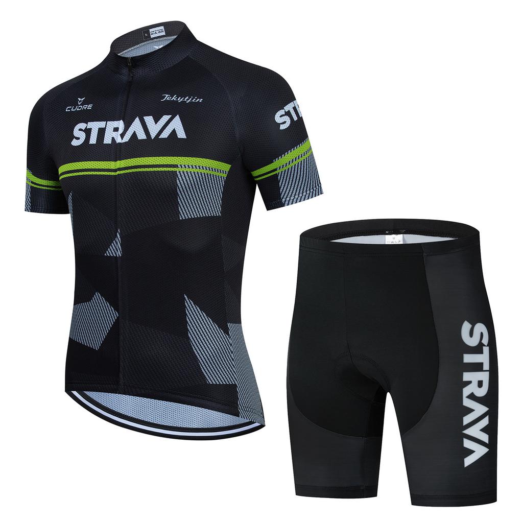 New Cycling Suit, Bicycle Mountain Bike Outdoor Breathable Short-sleeved Shorts 2026 Summer Breathable Cycling Suit Set
