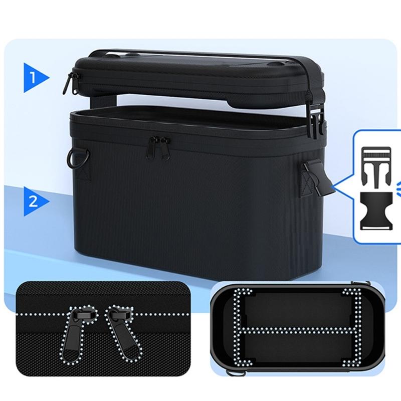 Protective Travel Storage Organiser Bag For NS2 Gaming Console Feature Shockproof Design with Game Card Slots