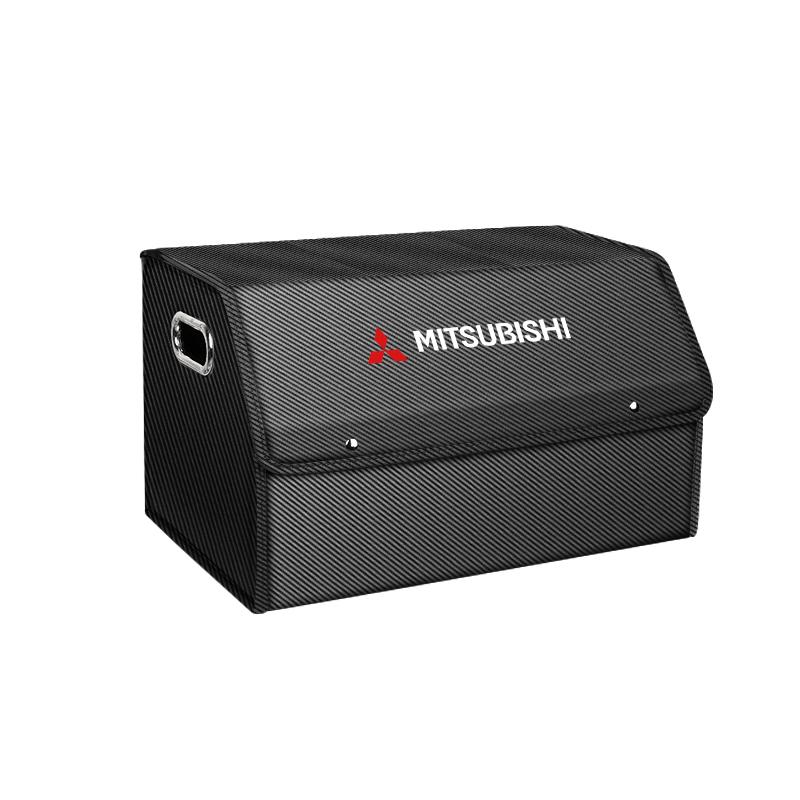 Car Trunk Storage Box Large Capacity Foldable For Mitsubishi Lancer Ralliart ASX Mirage Pajero Xpander Attrage L200 Eclipse Cros RO4