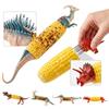 Dinosaur Majskoldeholder Spydværktøj til Grill
