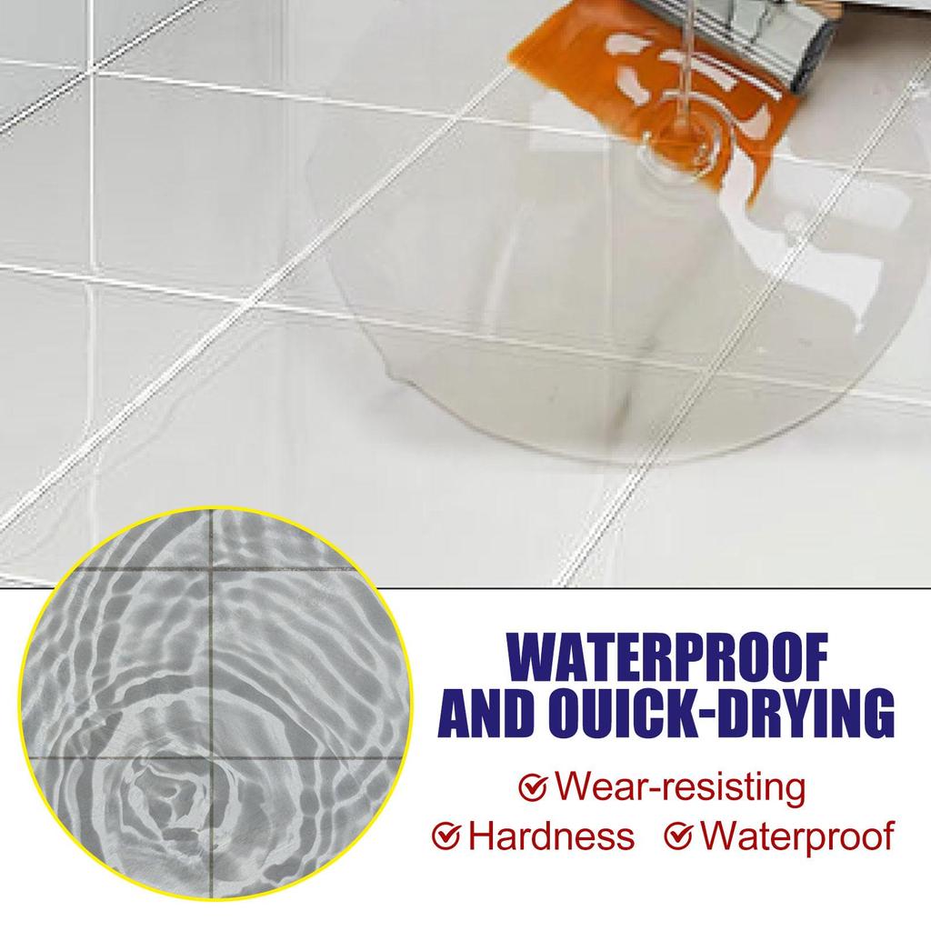 100g Transparent Waterproofing Adhesive for Repairing Leaks No Smash Tile Bathroom Kitchen Floor Tile Coating Waterproofing Agent