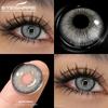 1Pair Colorful Contact Lenses for Eyes Blue Eye Lenses Green Lenses Cosmetic Gray Eye Contacts Yearly Lens Eye Contacts