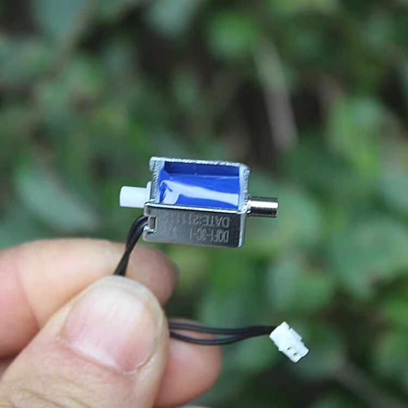 

1 шт. Мікроелектричний соленоїдний клапан Dc3.7V-5V 2-ходовий нормально закритий міні-повітряний клапан клапан регулювання потоку повітря/газу DIY насос монітор