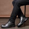 Fashion New Boots Men High Quality Sale Winter Boots Genuine Leather Male All-match Low Top Shoe 2024 Stylish Lace-Up  Boots