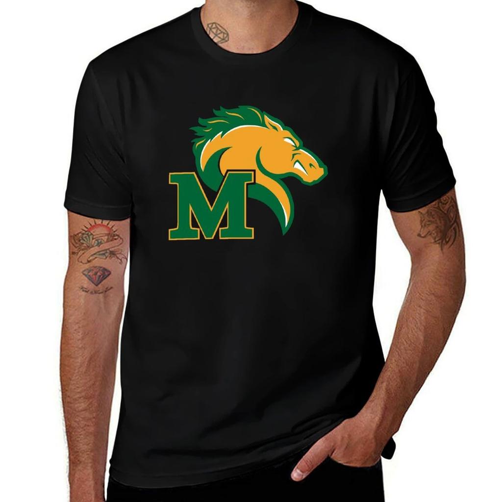 Marywood University Pacers Tshirt Plus Size Basic Short Sleeve Top Tshirt