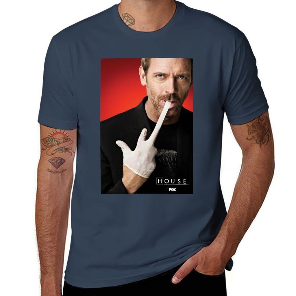 House Md Promo Image Long1 Tshirt T Shirt Custom Print Tshirt