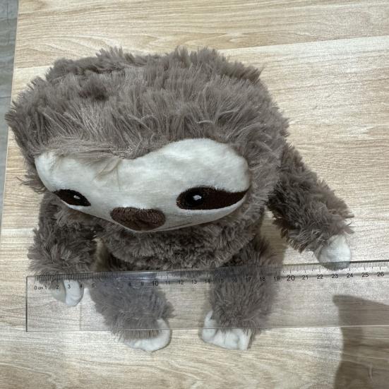 Dog Plush Sloth Toy Interactive Squeaky Pet Chew Toy Teeth Cleaning Stuffed Animal Soft Puppy Teething Toy for Dogs Tug-of-War Boredom Relief