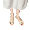 New French butterfly super fairy thick heel sandals women's summer 2025 new square head open toe with skirt sandals