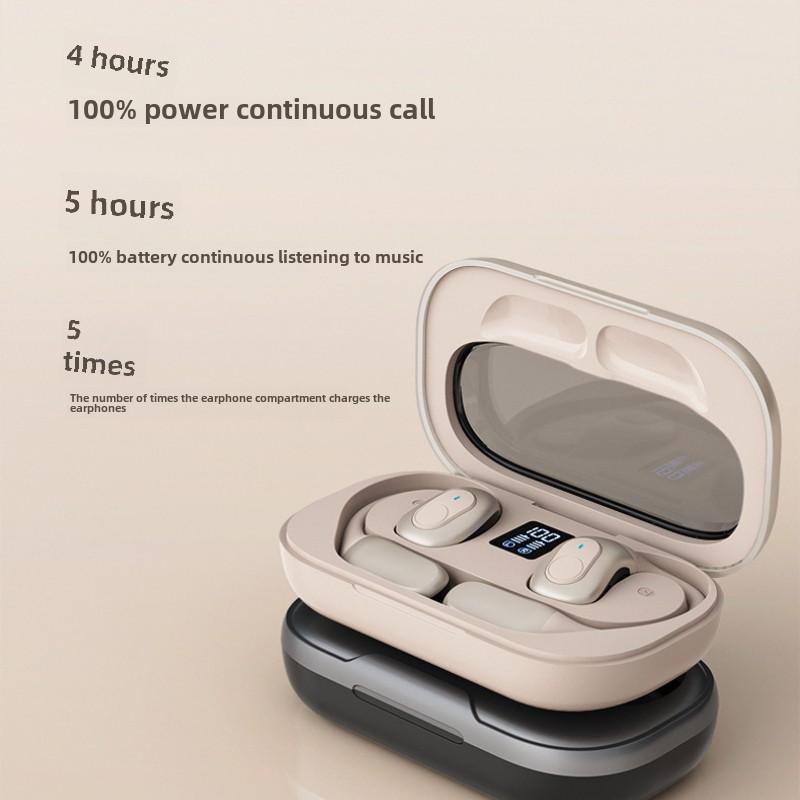 Open Earless Bluetooth Earphone Ultra-long Life Noise Cancelling Earphone Wireless Bluetooth