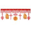 Decorative Chinese New Year Dragon Banners Felt Spring Festival Hanging Flag  Lunar New Year