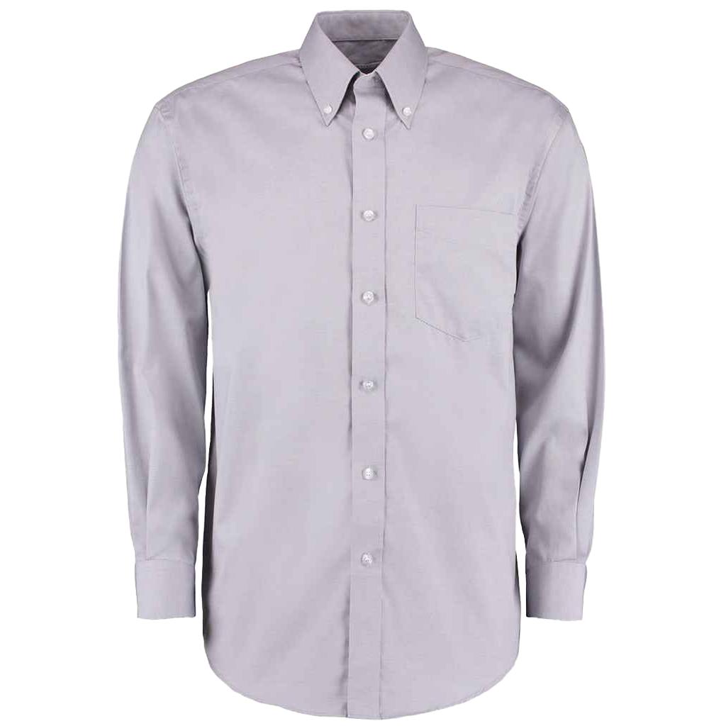 Kustom Kit Mens Premium Oxford Classic Long-Sleeved Shirt