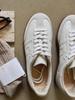 Leather niche silver German training shoes women's 2025 spring new retro round head splicing casual sports shoes Forrest Gump shoes