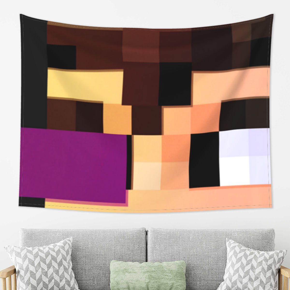 

Vegetta Karmaland Tapestry Wall Hanging Aesthetic Home Decor Tapestries for Dorm Room 74x94cm(29x37in)