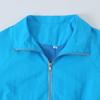 Womens Street Style Loose Fit Casual Zip Up Bomber Jacket Solid Color Fall Outerwear