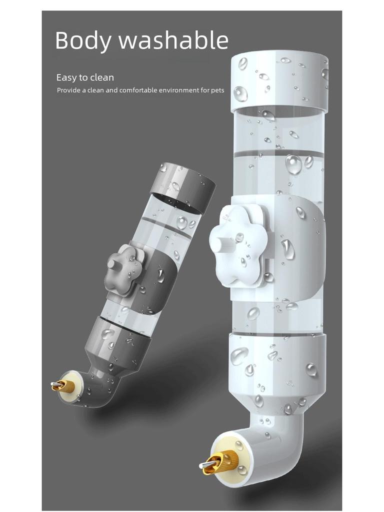 Automatic Bird Waterer & Feeder for Budgies and Cockatiels - Large Cage Accessory